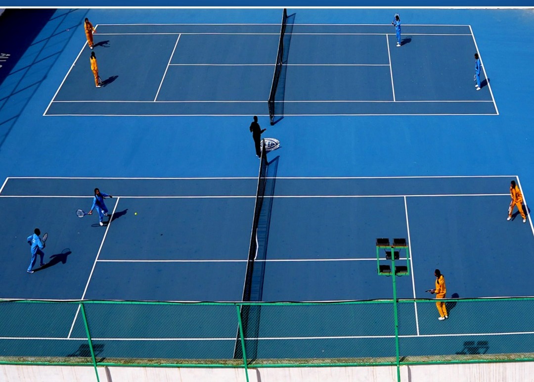 Multiple Tennis Court